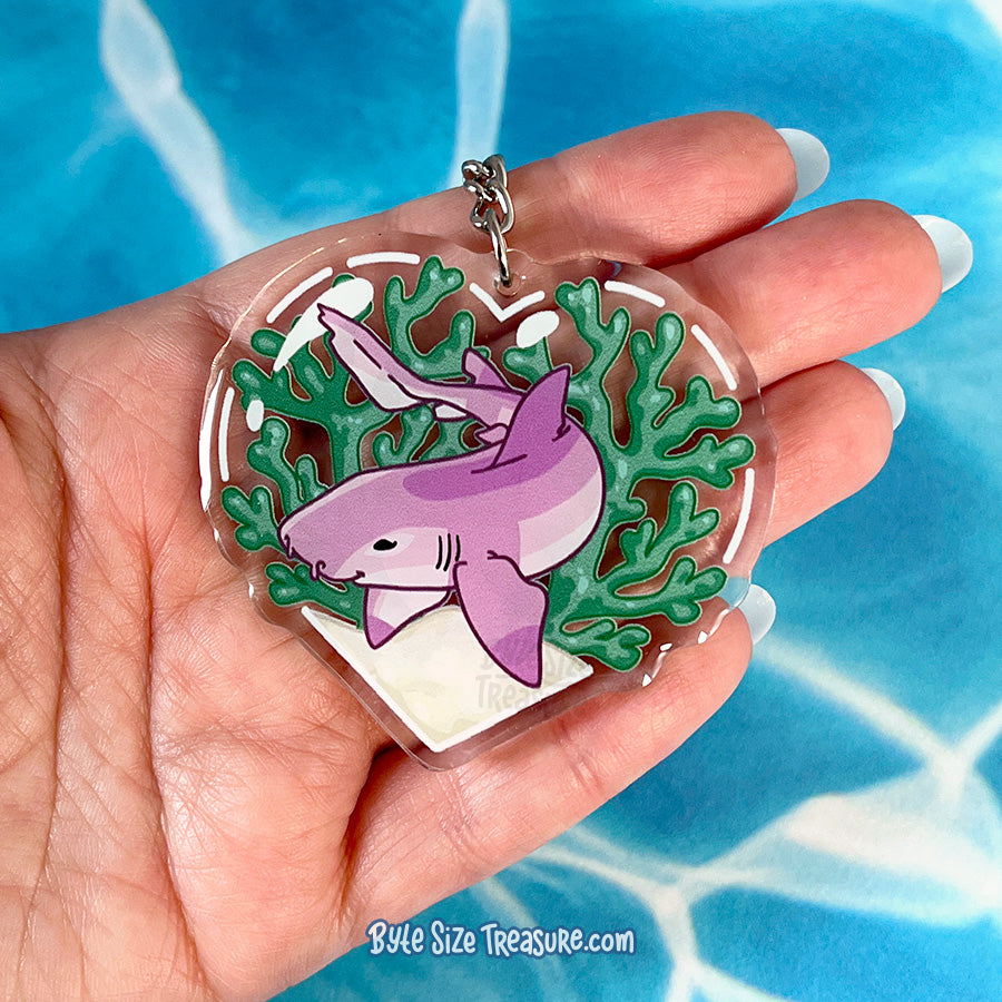 Nurse Shark Acrylic Keychain