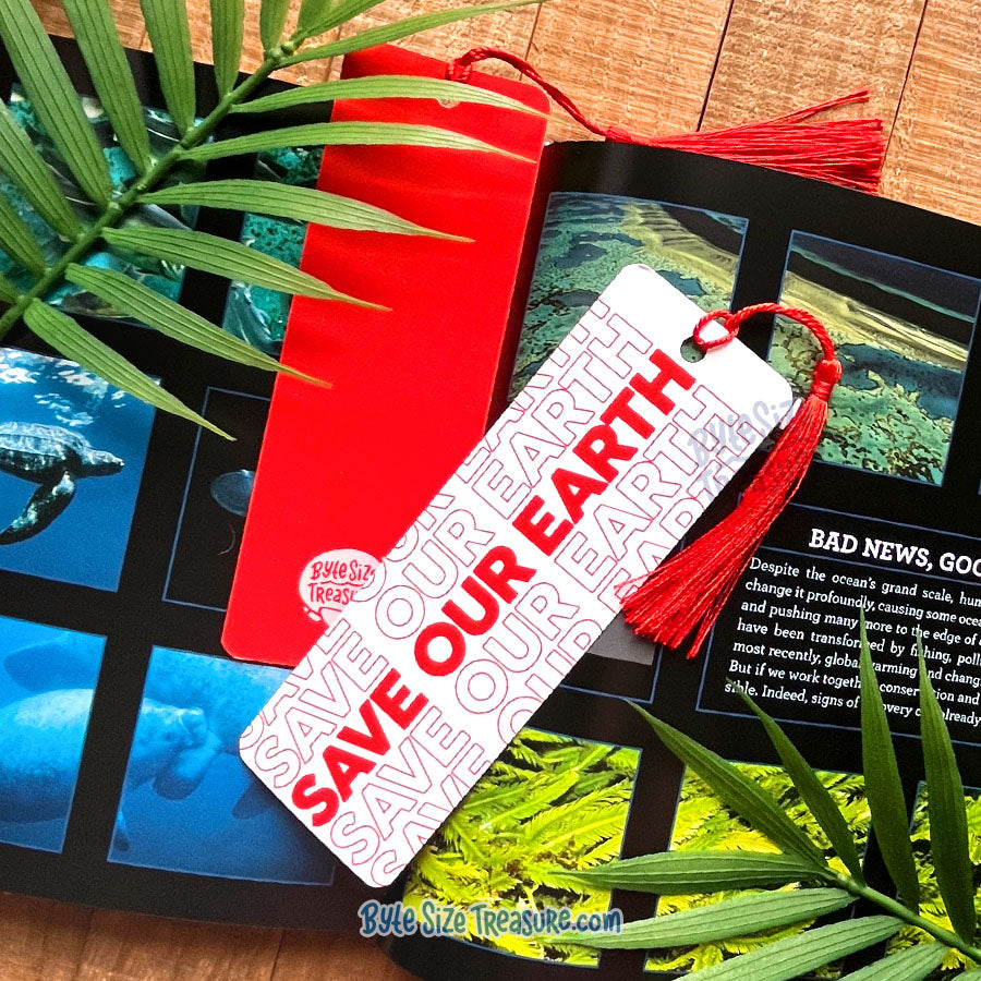 Save Our Earth Bookmark