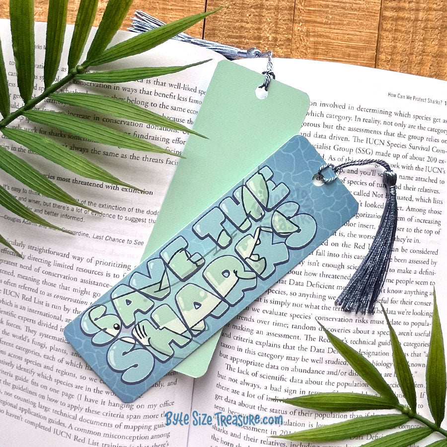Save The Sharks Bookmark