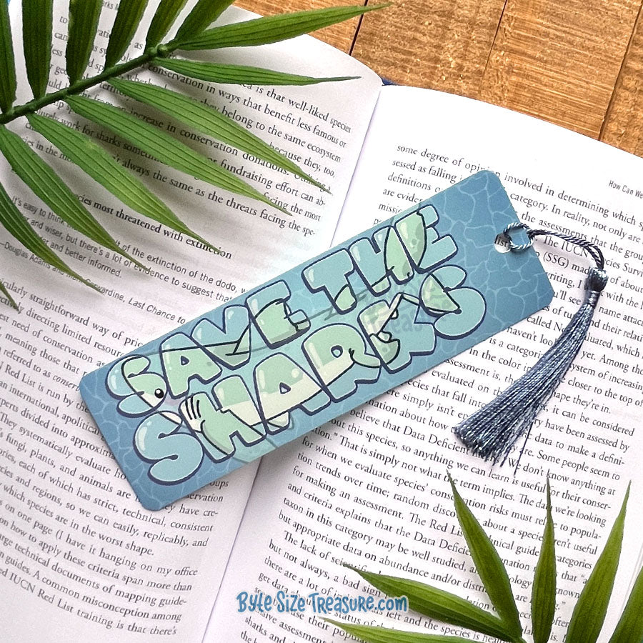 Save The Sharks Bookmark