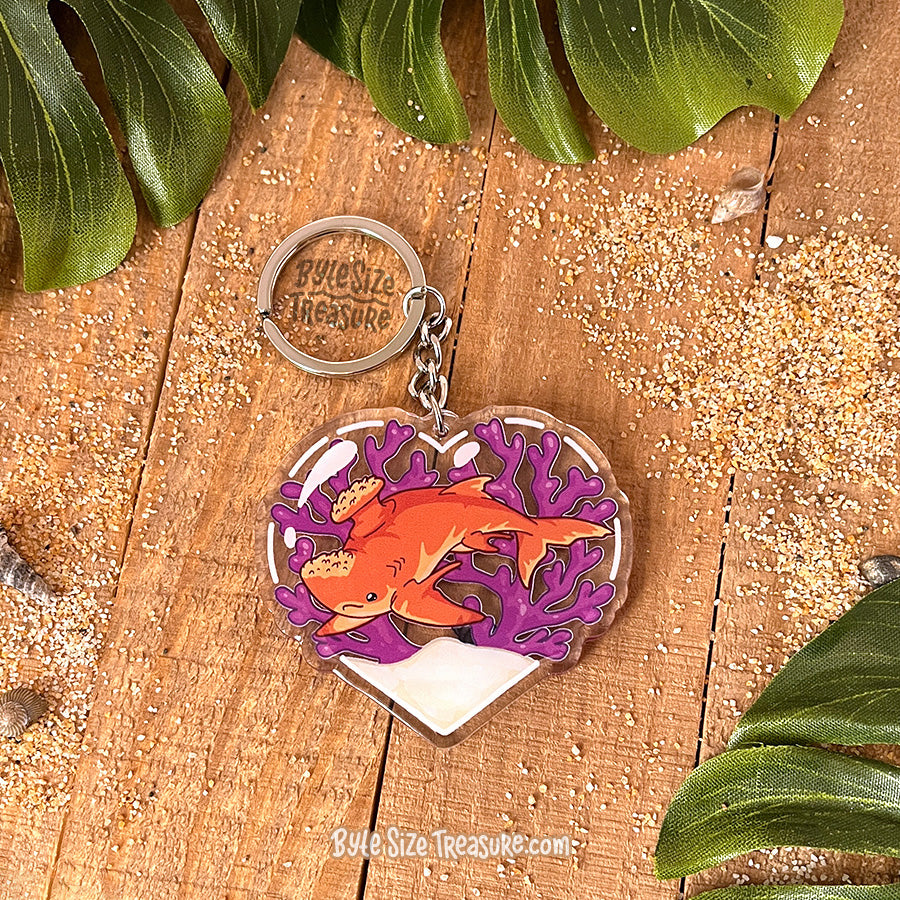 Stethacanthus Acrylic Keychain