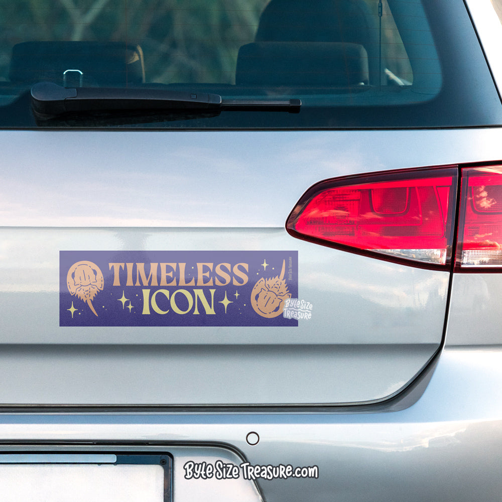 Timeless Icon Bumper Sticker