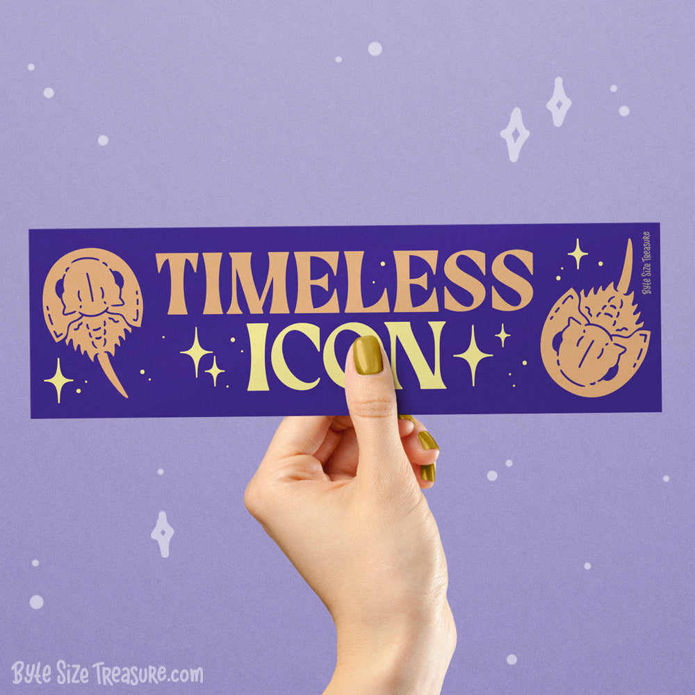 Timeless Icon Bumper Sticker