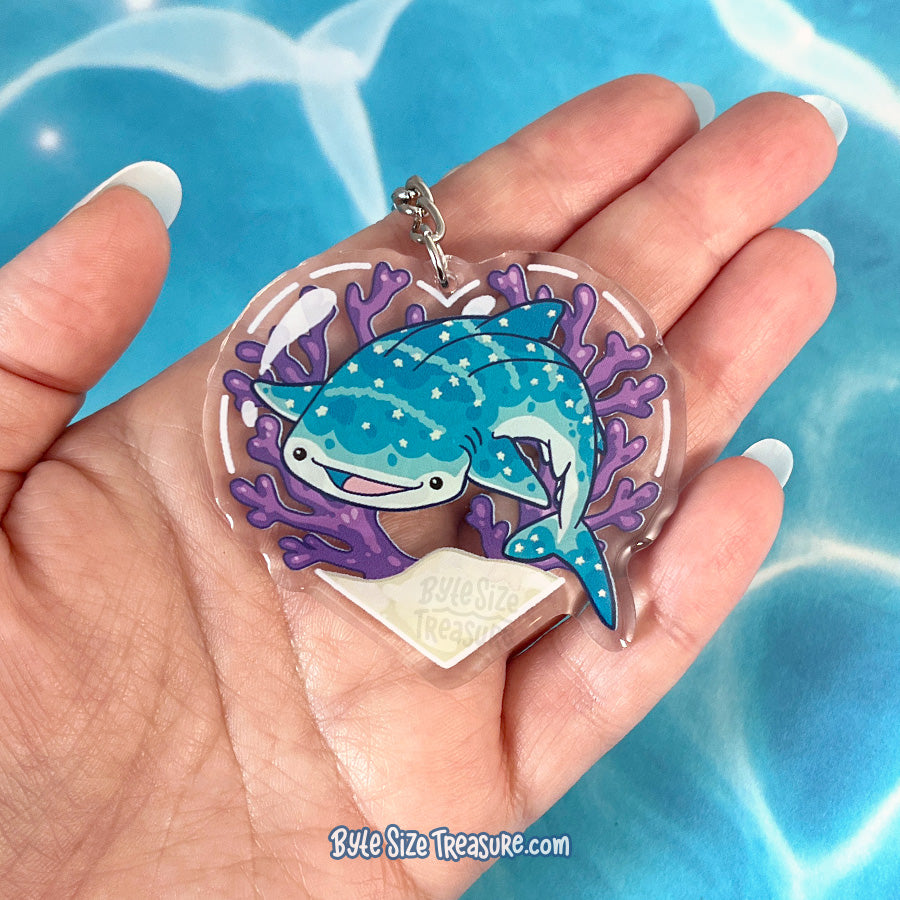 Whale Shark Acrylic Keychain