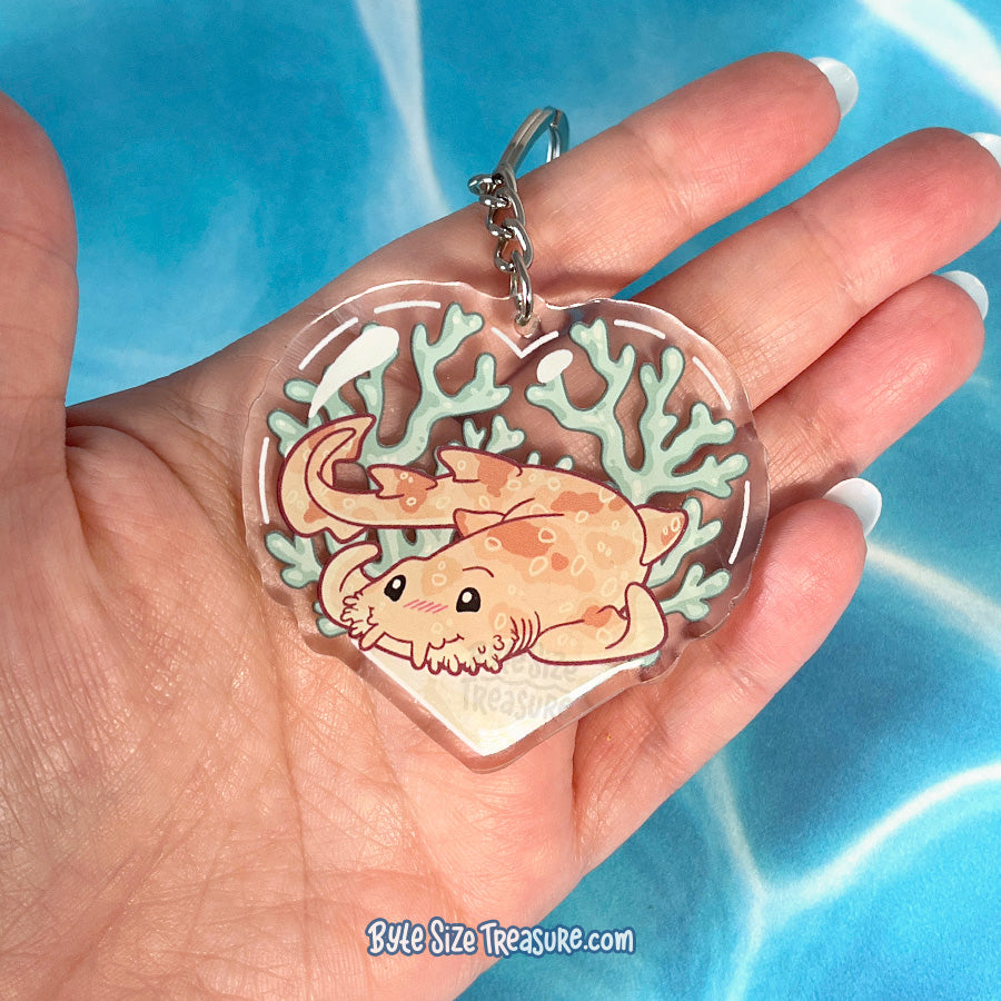 Wobbegong Shark Acrylic Keychain