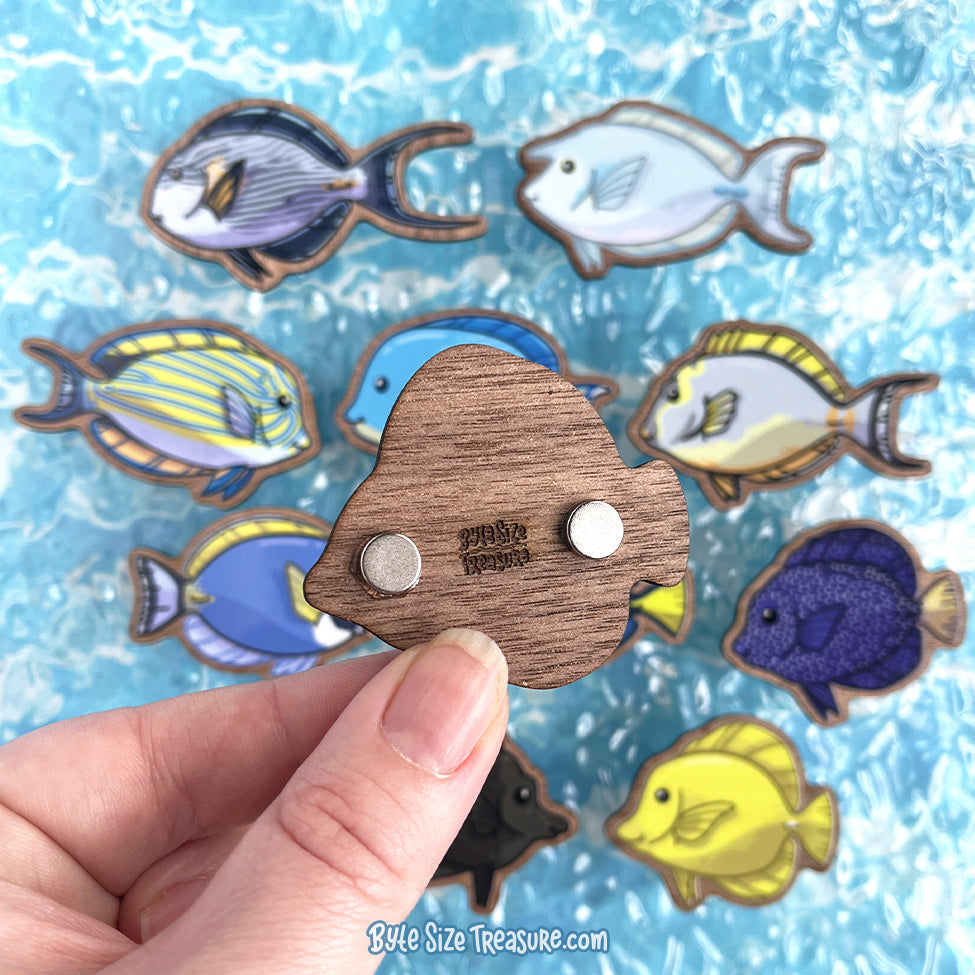 Tangs \\ Wooden Magnet