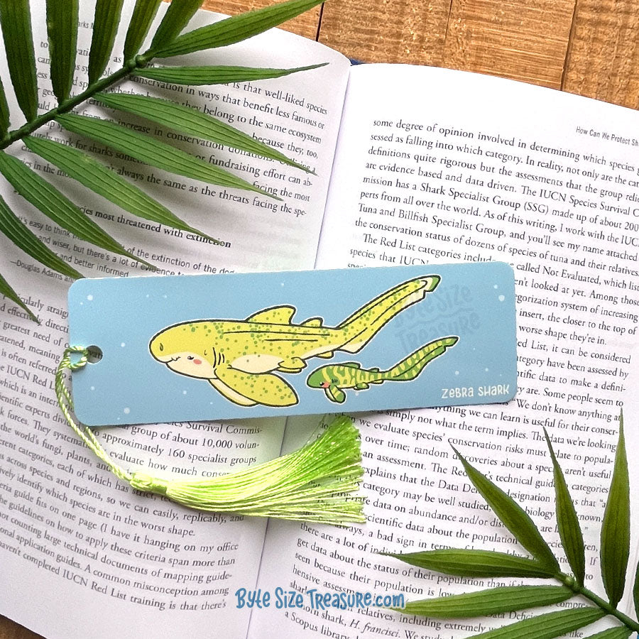 Zebra Shark Bookmark