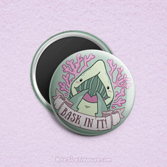 Shark Puns 2 \\ 3in Buttons & Magnets