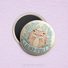 Shark Puns 2 \\ 3in Buttons & Magnets