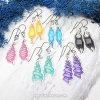 Zebra Shark Egg Case \\ Acrylic Jewelry