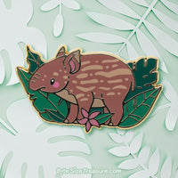 Tapir Enamel Pin