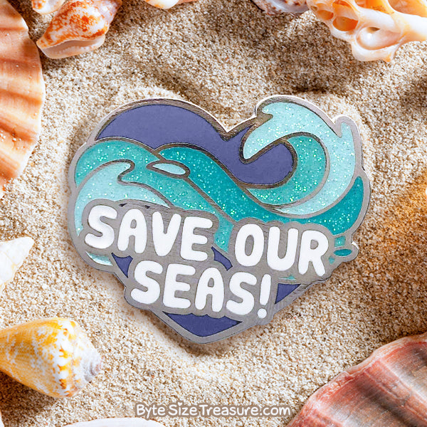 Save Our Seas Enamel Pin