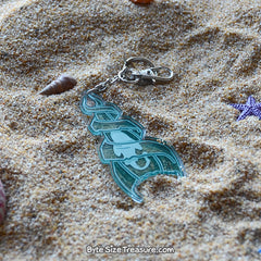 Bullhead Shark Egg Case \\ Acrylic Keychain