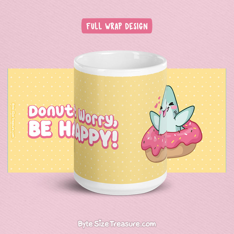 Donut Worry, Be Happy \\ Coffee Mug