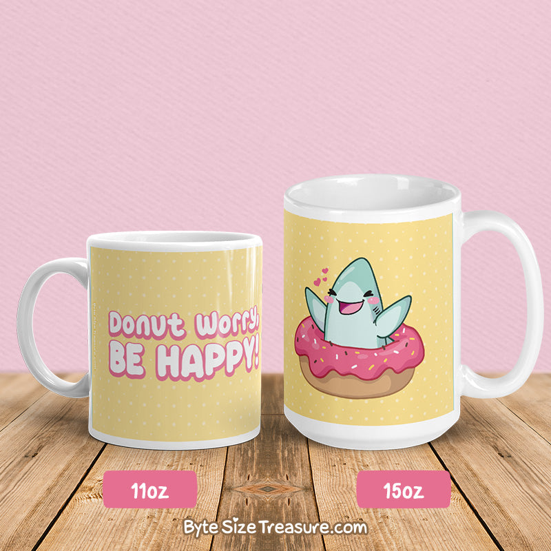 Donut Worry, Be Happy \\ Coffee Mug