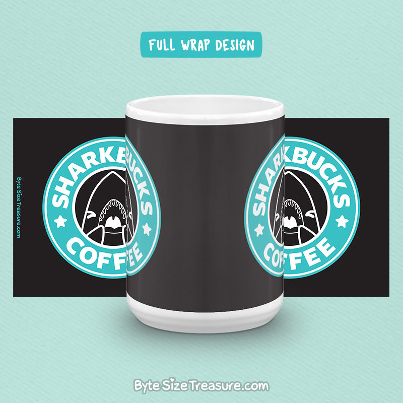 Sharkbucks Coffee \\ Coffee Mug