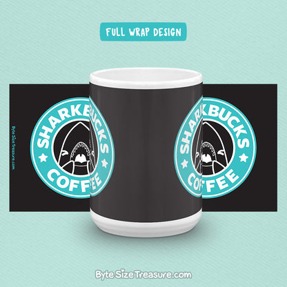 Sharkbucks Coffee \\ Coffee Mug