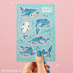 Whale Shark Sticker Sheet