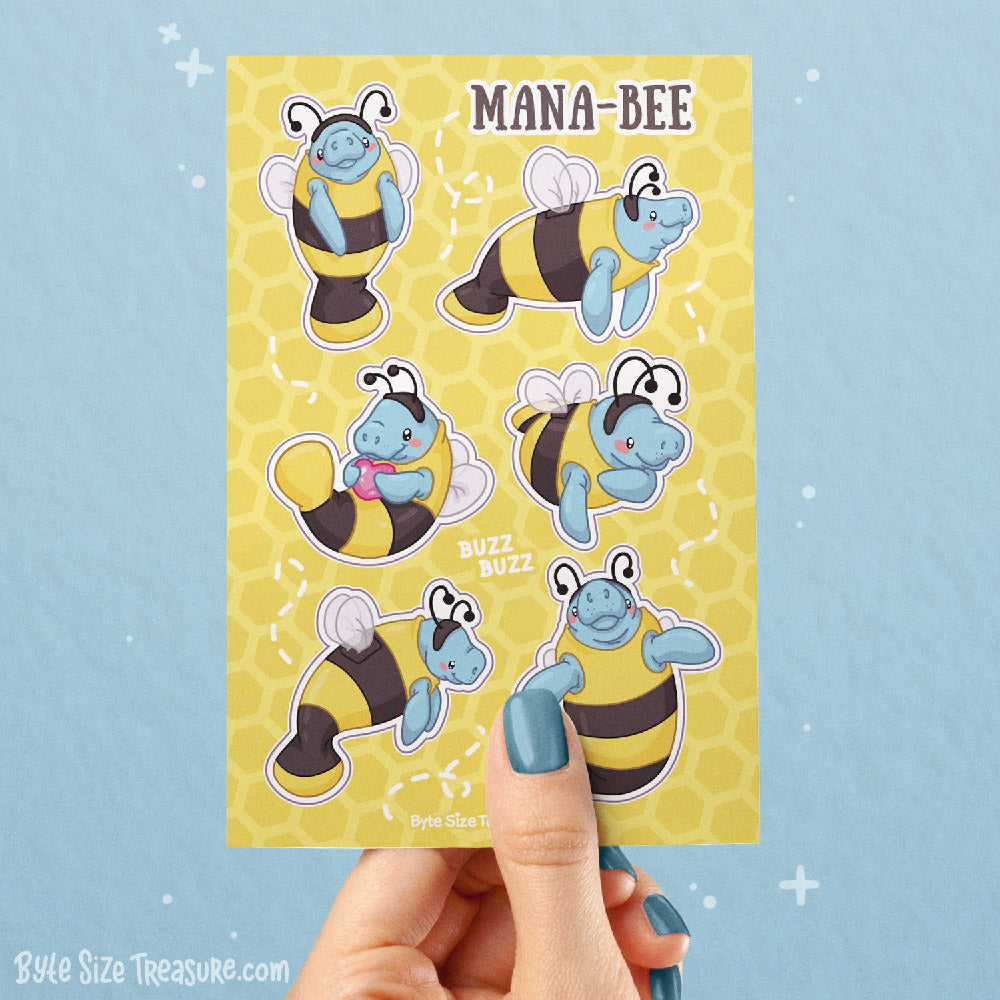 Manabee Sticker Sheet