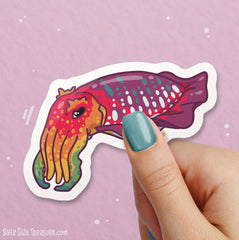 Giant Cuttlefish \\ Vinyl Sticker