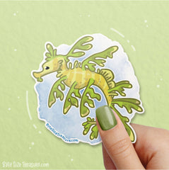 Leafy Sea Dragon \\ Vinyl Sticker