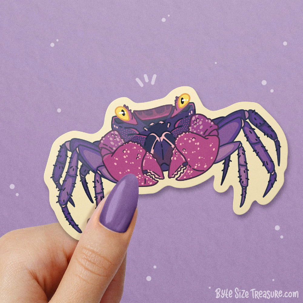 Vampire Crab \\ Vinyl Sticker