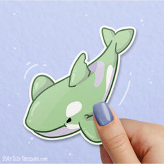 Orcas \\ Vinyl Sticker