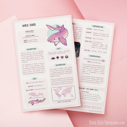 Shark Species Info Cards