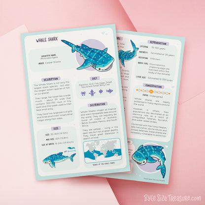 Shark Species Info Cards