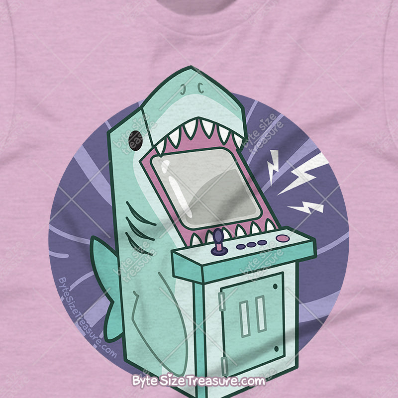 Sharkade Machine \\ Short-Sleeve Adult Unisex T-Shirt