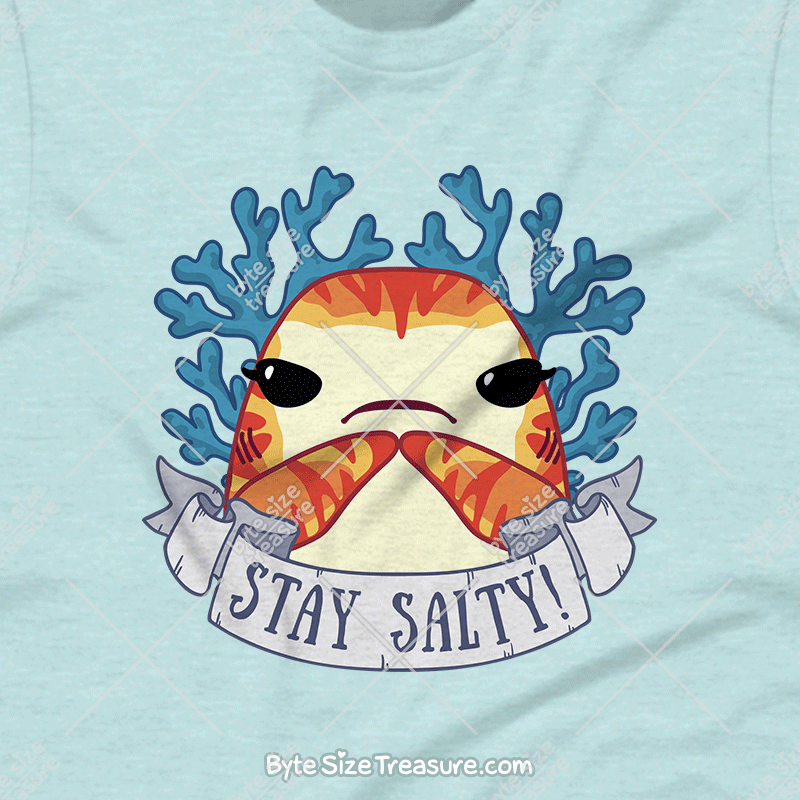 Stay Salty \\ Short-Sleeve Adult Unisex T-Shirt