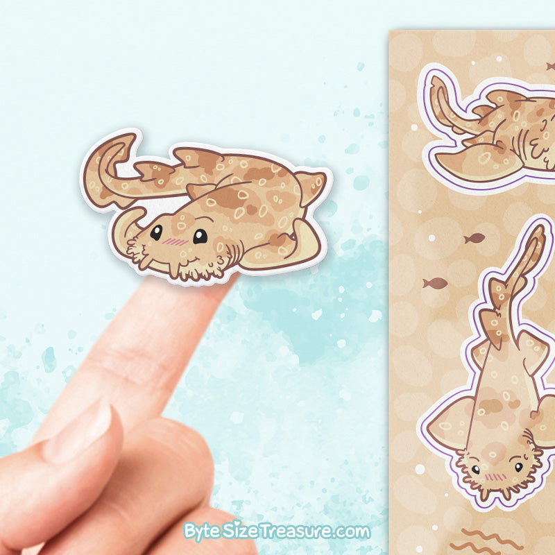 Wobbegong Shark Sticker Sheet