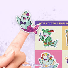 Byte's Costumes: Fantasy Sticker Sheet