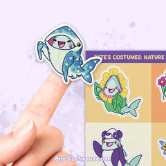 Byte's Costumes: Nature Sticker Sheet