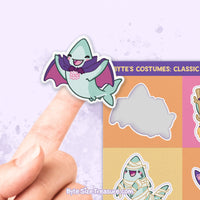 Byte's Halloween Costumes 1 Sticker Sheet