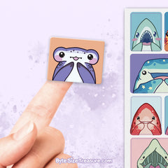 Sharky Bunch Sticker Sheet