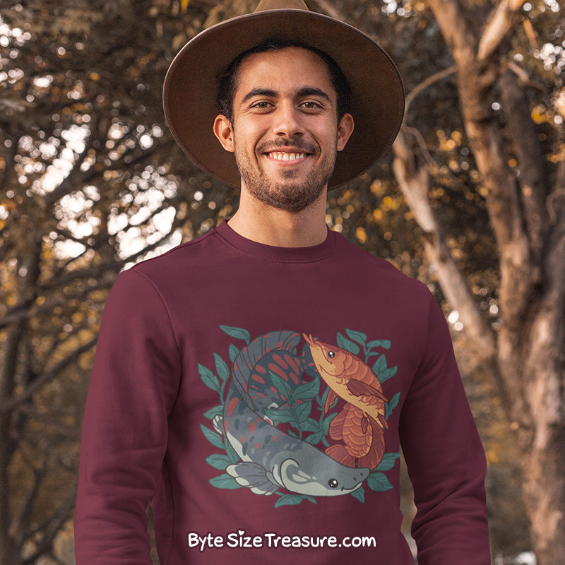 Arapaima &amp; Arowana \\ Unisex Adult Sweatshirt