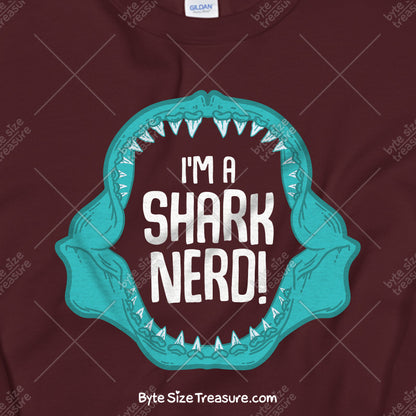 Shark Nerd \\ Unisex Adult Sweatshirt