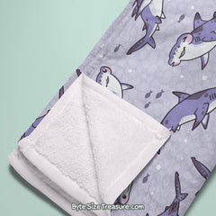 Hammerhead Shark \\ Throw Blanket