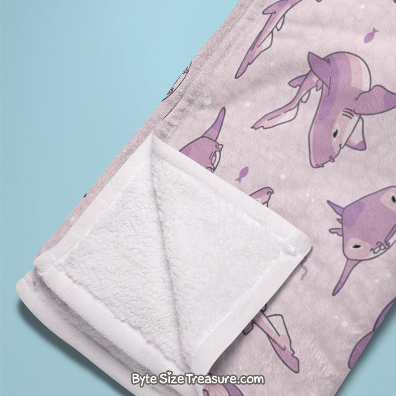 Nurse Shark \\ Throw Blanket