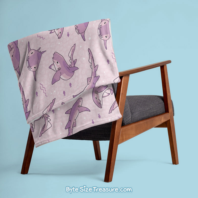 Nurse Shark \\ Throw Blanket