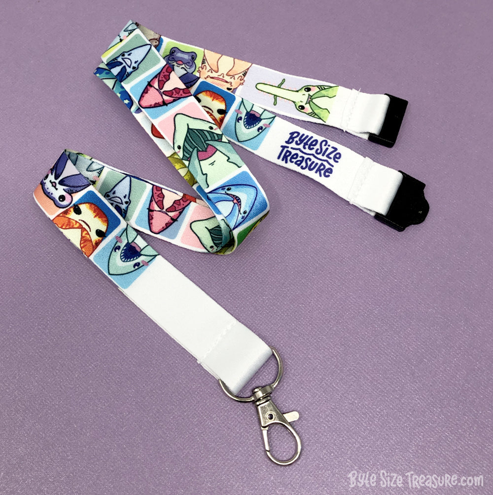 Sharky Bunch Lanyard