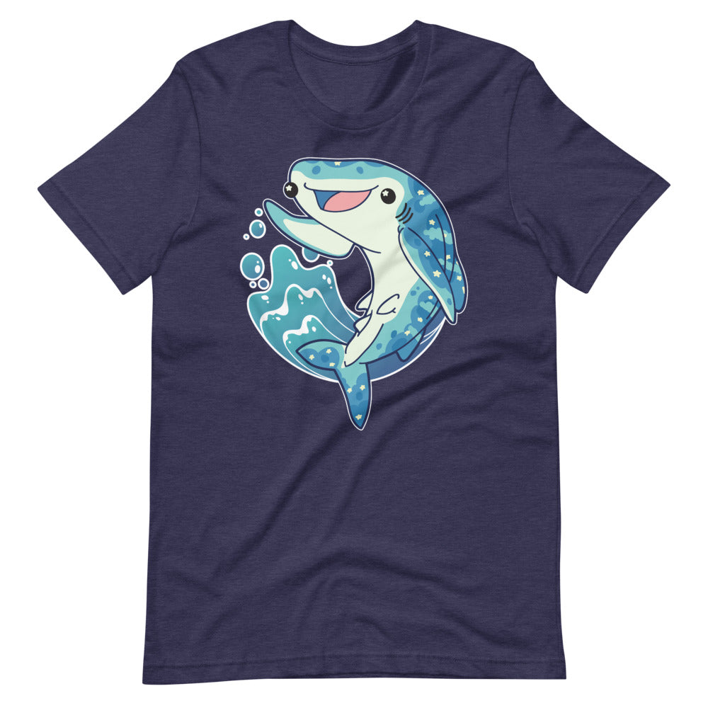 Cute Happy Whale Shark \\ Short-Sleeve Unisex T-Shirt