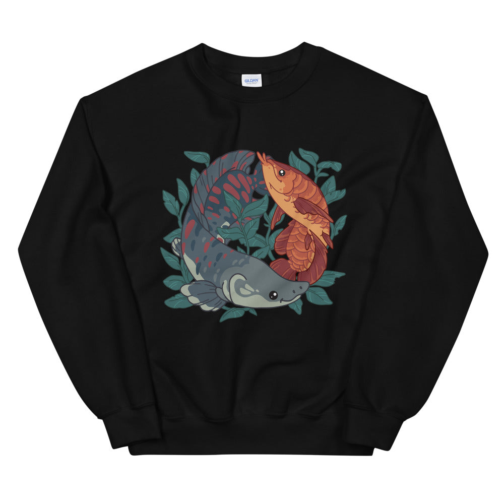 Arapaima &amp; Arowana \\ Unisex Adult Sweatshirt