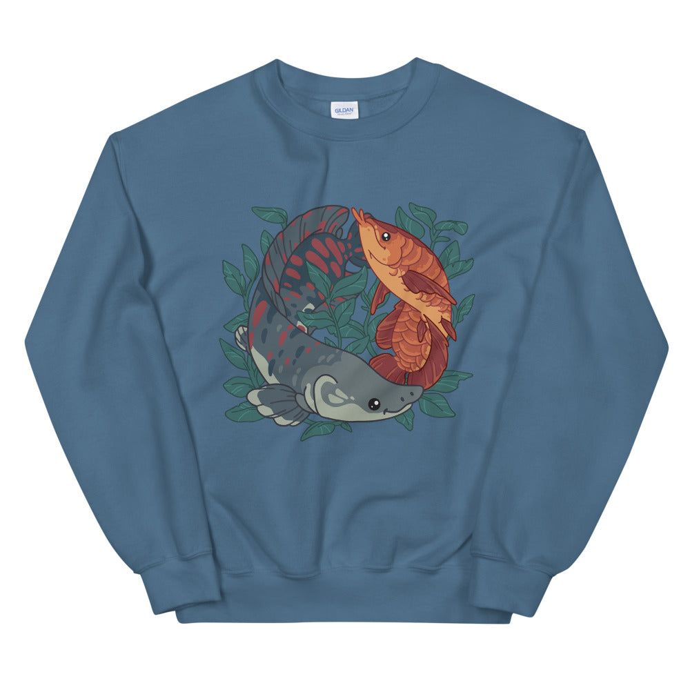 Arapaima &amp; Arowana \\ Unisex Adult Sweatshirt