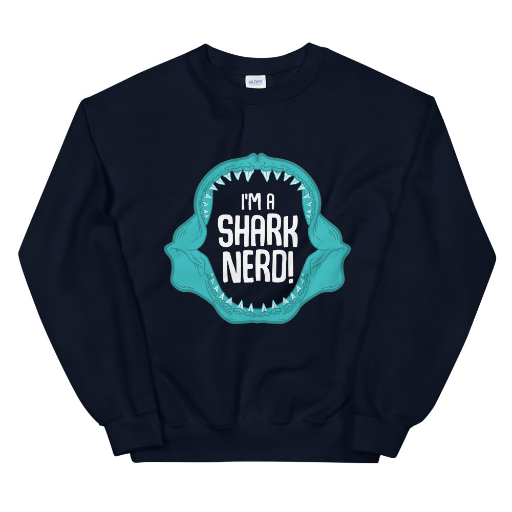 Shark Nerd \\ Unisex Adult Sweatshirt