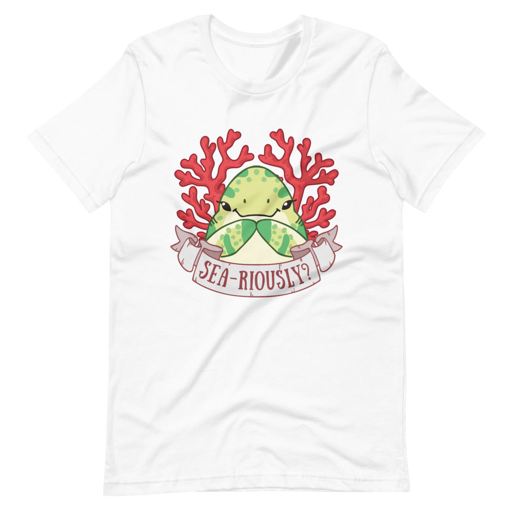 Sea-Riously?! \\ Short-Sleeve Adult Unisex T-Shirt