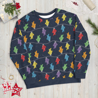 Holiday Shark Lights \\ Unisex Sweatshirt