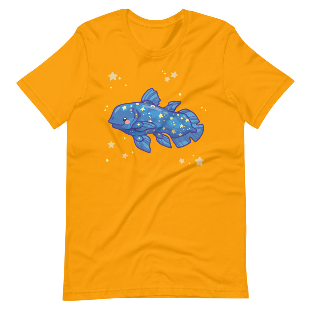 Starry Coelacanth \\ Short-Sleeve Adult Unisex T-Shirt