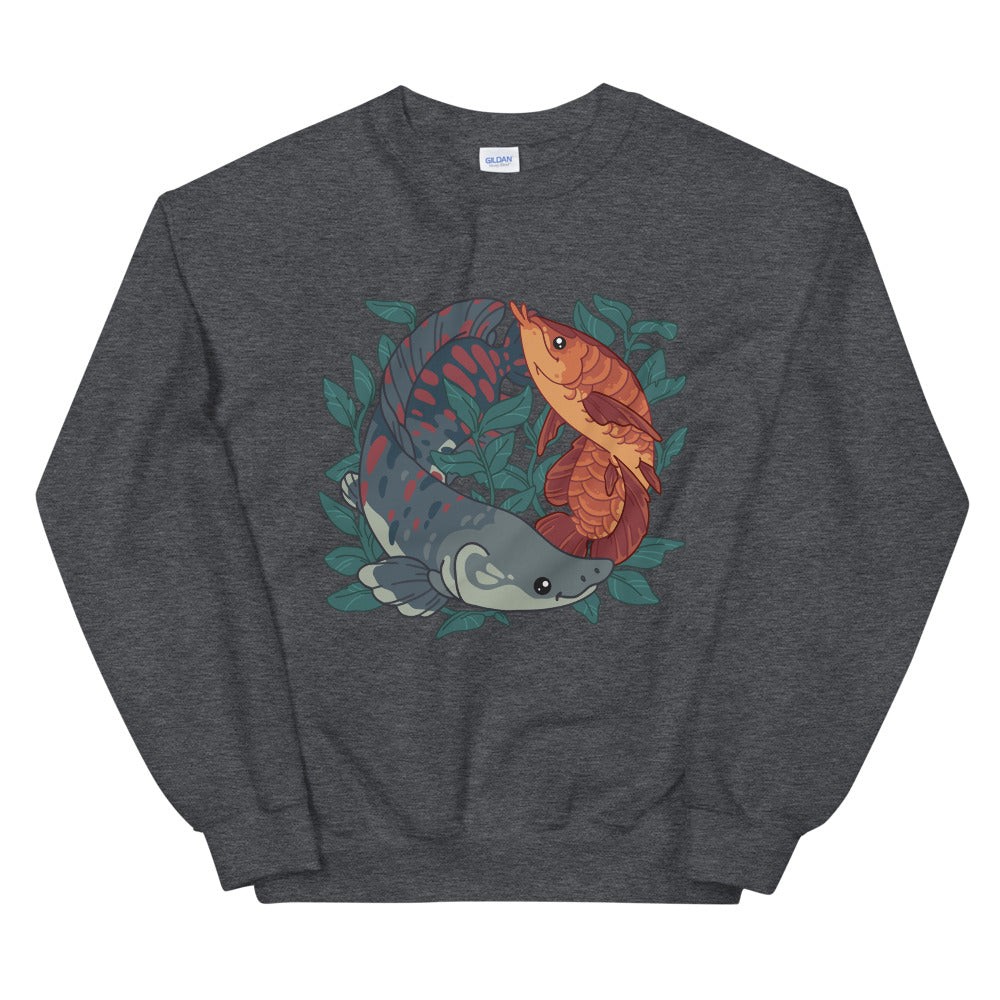 Arapaima &amp; Arowana \\ Unisex Adult Sweatshirt